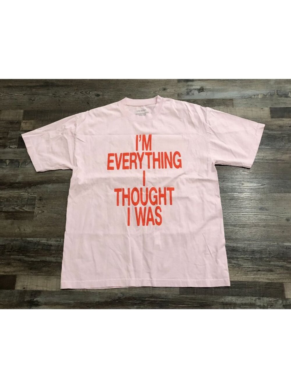 Justin Timberlake The Forget Tomorrow World Tour Large Pink Double Sided T Shirt